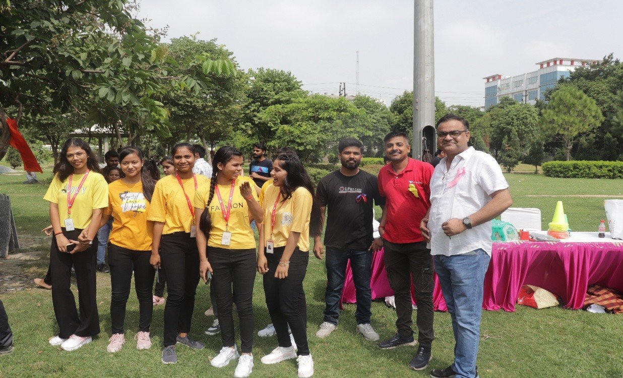 XETA participants gathered at an outdoor event